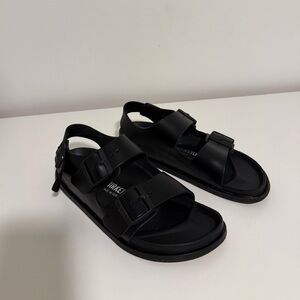 Birkenstock 1774 Black Milano Sandals